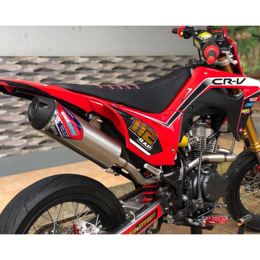 DECAL HONDA CRF 150L MERAH DOFF / GLOSY CRF-148