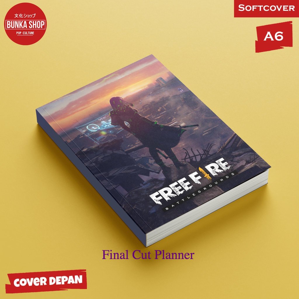

Pocket Note Free Fire Moco A Softcover A6 Buku Tulis Catatan Notes Agenda Planner Jurnal .