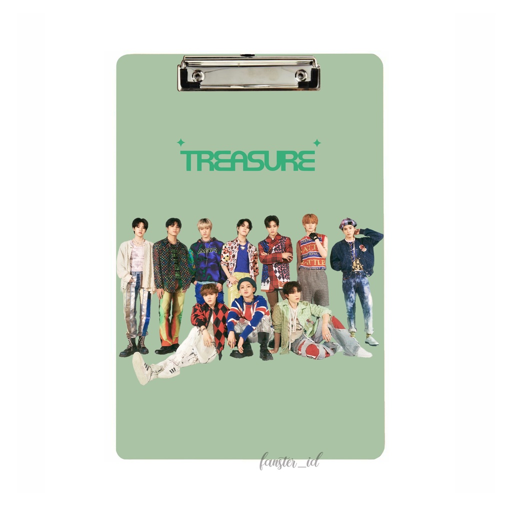 

Clipboard Papan Tulis Kpop Treasure