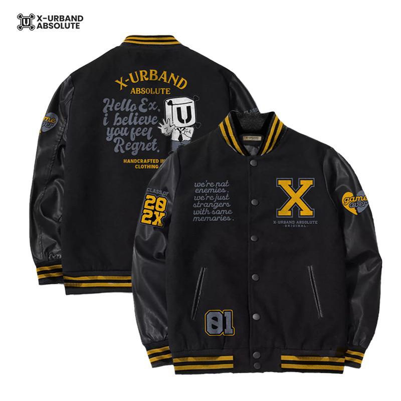 Big Sale Jaket Varsity Dreamer / Jaket Varsity X Urband Hitam
