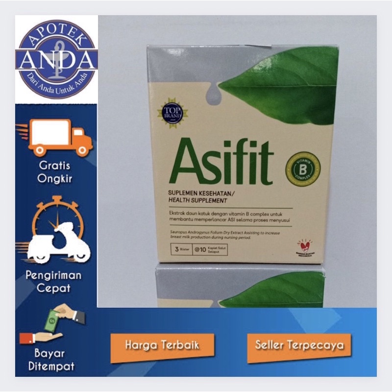 Asifit pelancar asi / pelancar menyusui / lancar asi