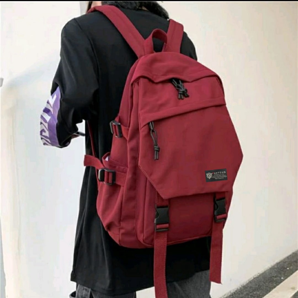 Tas Ransel Backpack Fashion Tas Laptop Gendong  Style Korea