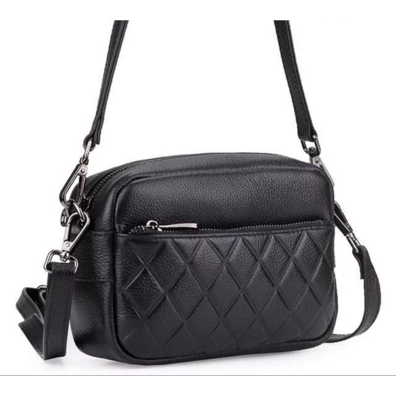 Bundara.id Ta-1074 Banu slingbag wanita leather sintetic Tas selempang wanita banu