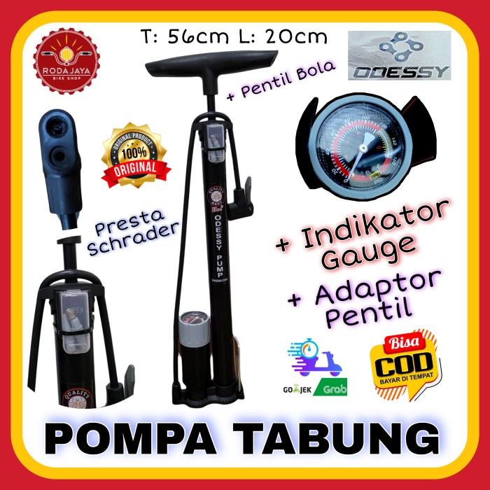Odessy Pompa Tabung Pompa Sepeda Motor