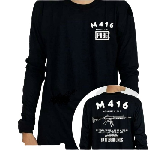 Kaos Distro DEUS PUBG Lengan Panjang ORIGINAL Combat 30 s / Kaos Deus Murah Fathir Handayani