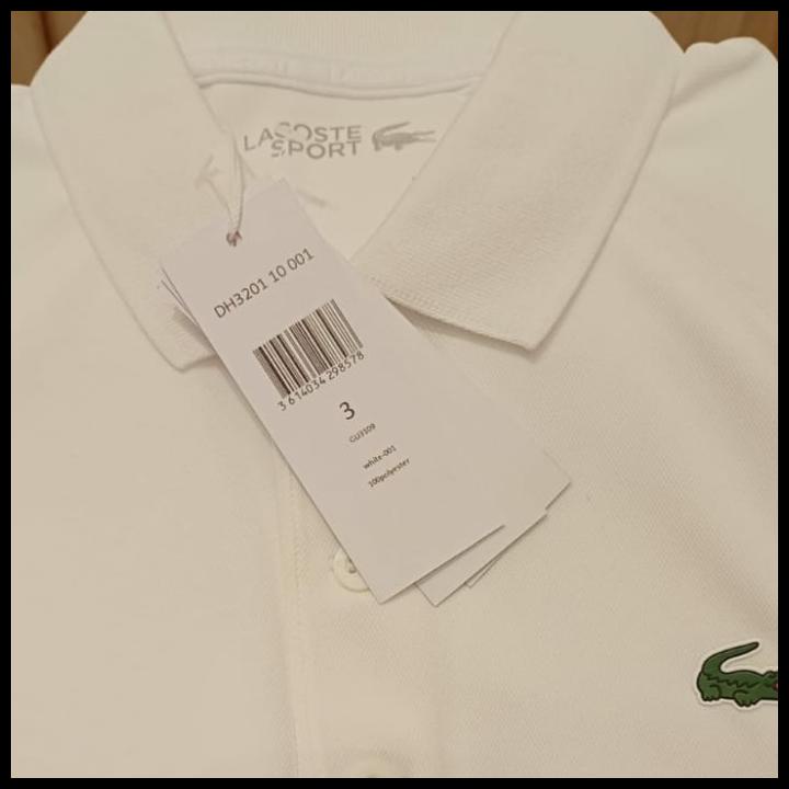 Bestprice Baju Kaos Polo Golf Pria Lacoste Polyester Original Terbatas