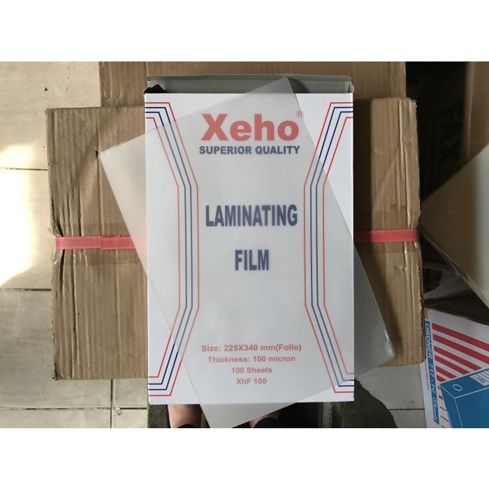 

Premium Xeho Plastik Laminating Film F4 / Laminating Folio
