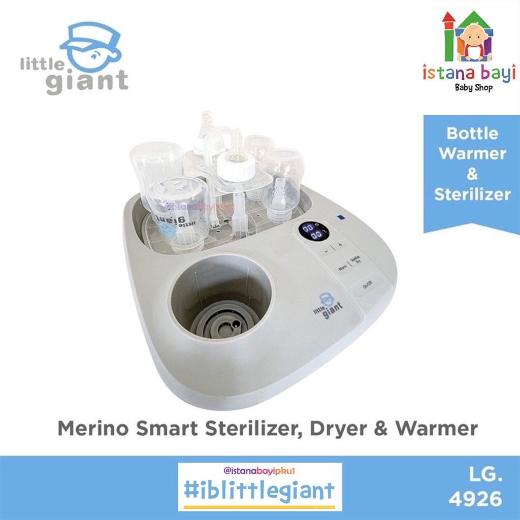 Little Giant Smart Sterilizer Dryer + Warmer LG4926/Steril botol multifungsi