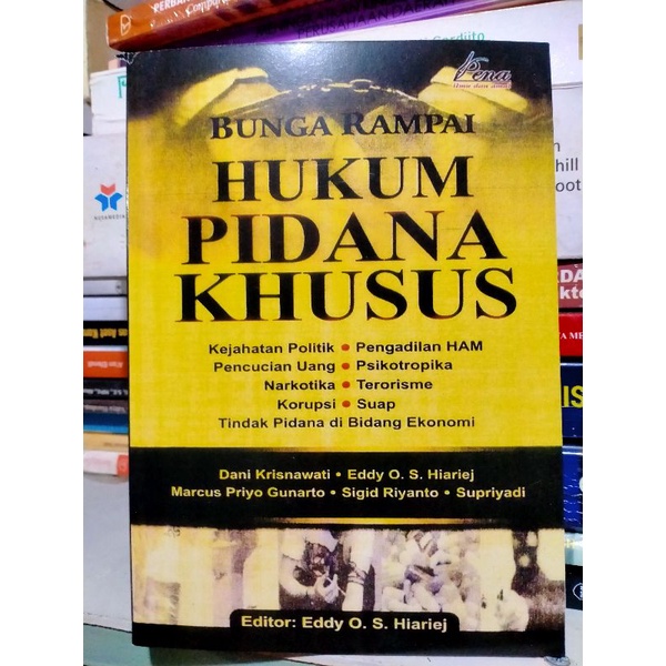 Jual Bunga Rampai Hukum Pidana Khusus by Eddy Hiariej | Shopee Indonesia