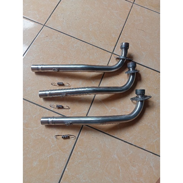 leher Depan knalpot racing karisma Supra fit x Shogun smash Blade Revo fi Revo absolute Vega r ZR Ve