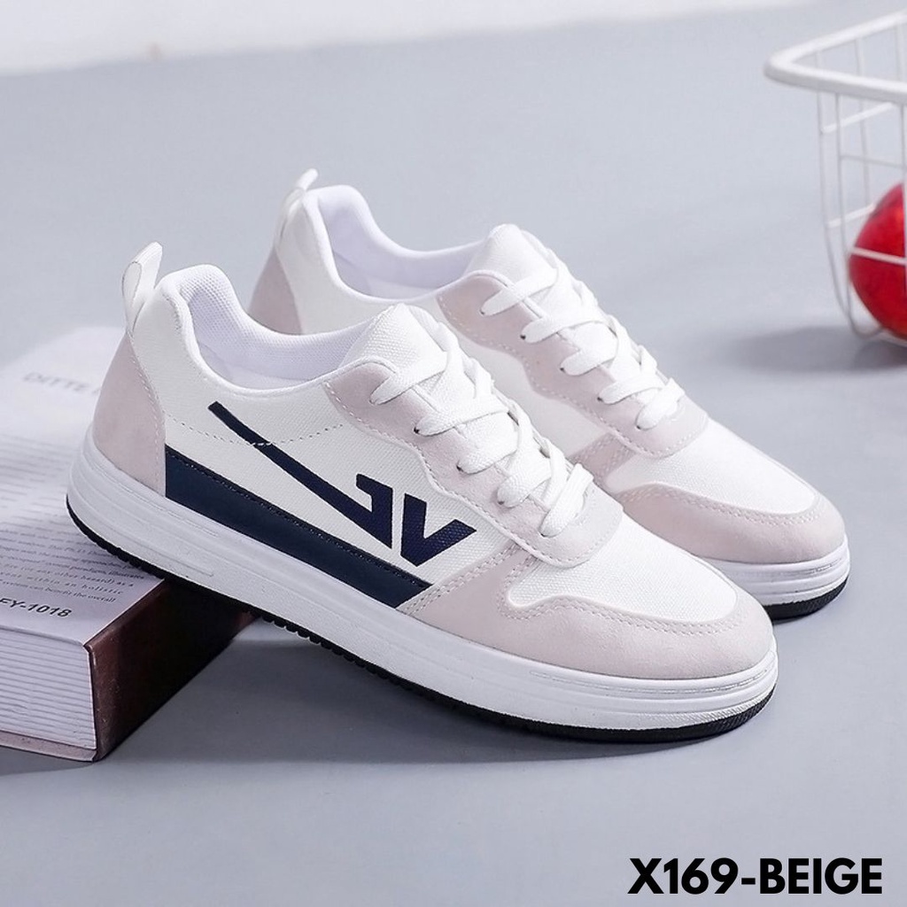 SEPATU SNEAKERS WANITA LOW CUT LUMAYAN KEREN LAH BAHAN CANVAS BERKUALITAS IMPORT 169