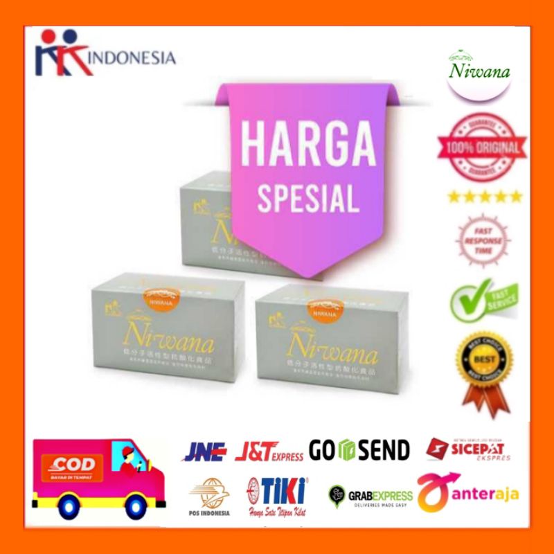 NIWANA SOD Suplemen Multi Antiokidan Mencegah Radikal Bebas KK Indonesia