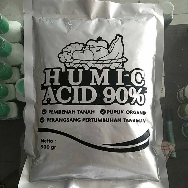 asam humat " Humic Acid 90 % 500 g