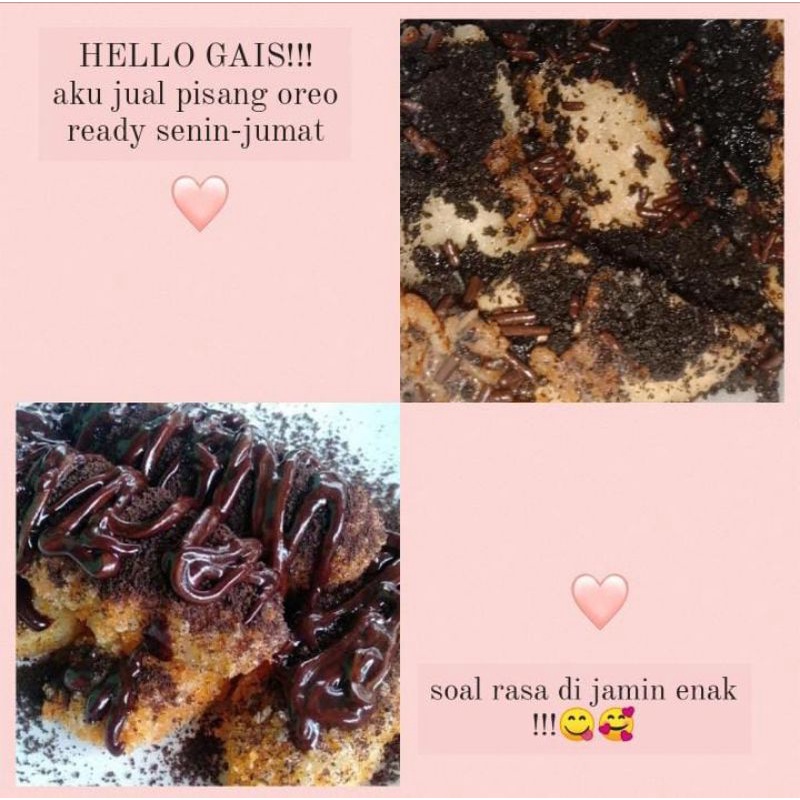 

pisang oreo