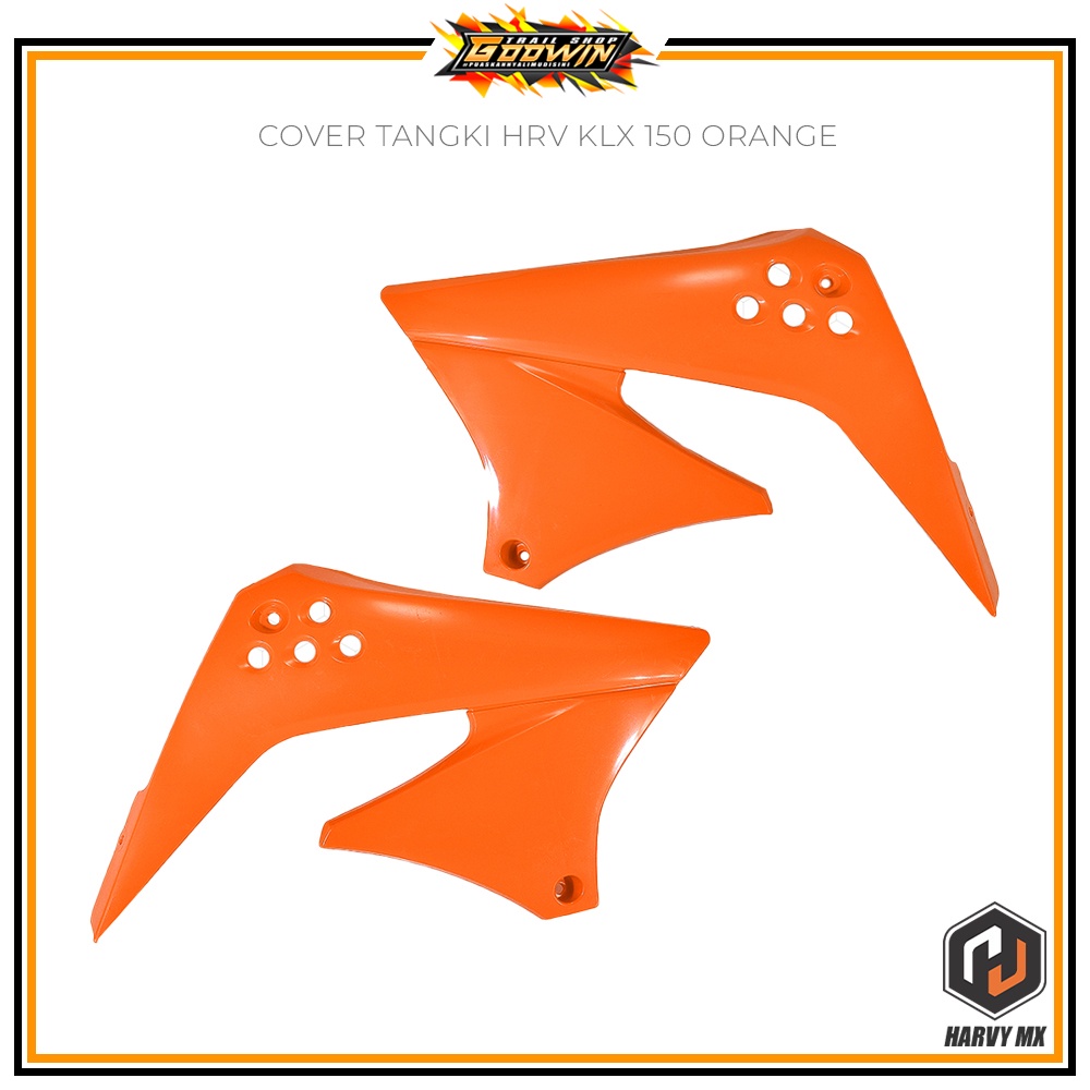Legshield Cover Tangki Sayap Depan HARVY MX KLX 150 L S