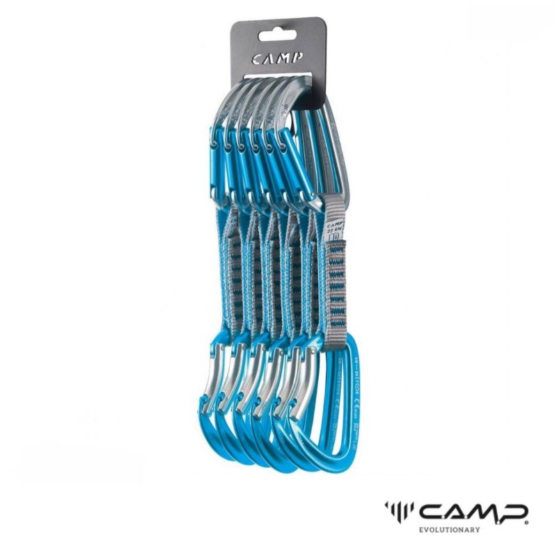 CAMP ORBIT Exoress 11cm Quickdraw 6pcs Runner set carabiner sling panjat climbing