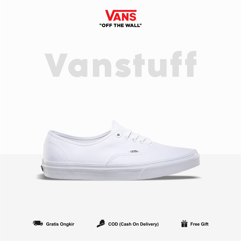 Authentic Classic True White Cowok Cewek Original 100 % Global Market BNIB Ori Putih Polos