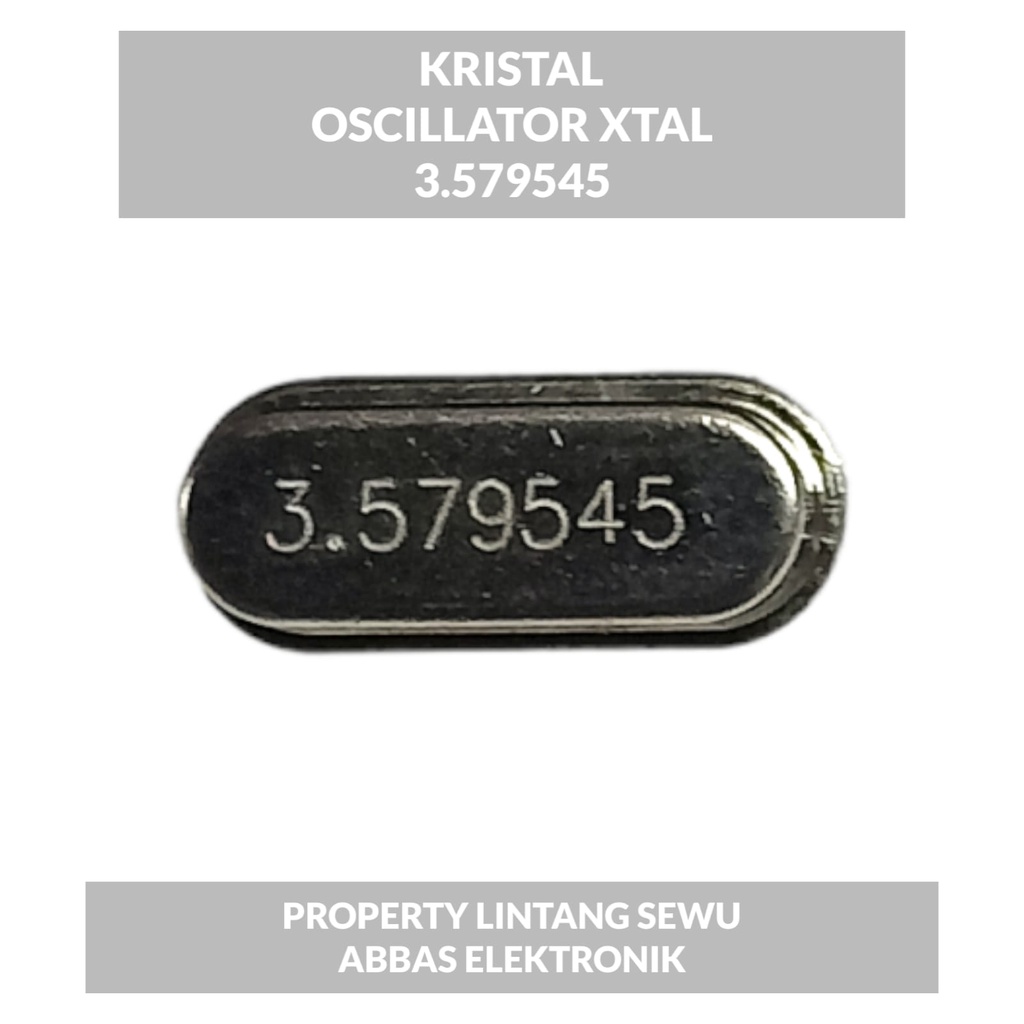 KRISTAL CRYSTAL 3.579545 OSCILLATOR XTAL 3.579545