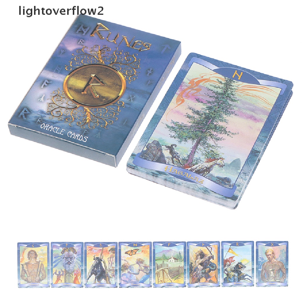 Lightoverflow2 Mainan Board Game Kartu Tarot Ramalan Untuk Keluarga