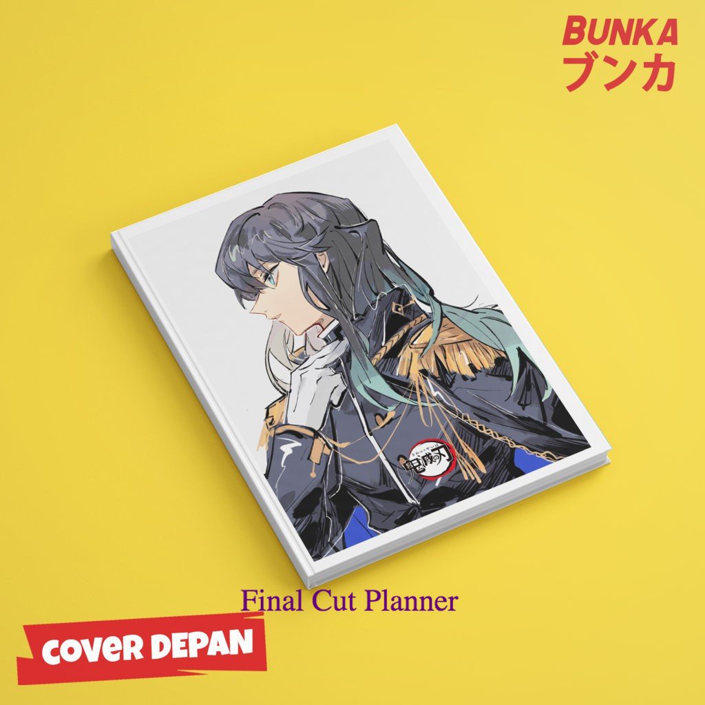 

Notebook Anime Kimetsu no Yaiba U Tokito Hardcover A5 Buku Tulis Catatan Note Agenda Planner Jurnal .