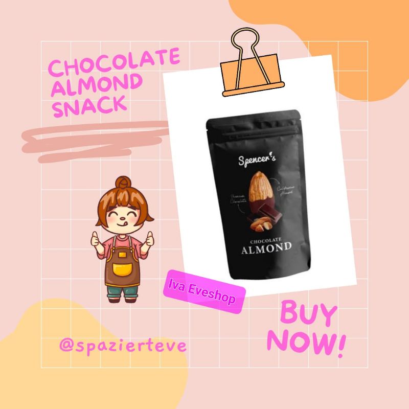 

Spencer's Chocolate Almond Snack (40gr)