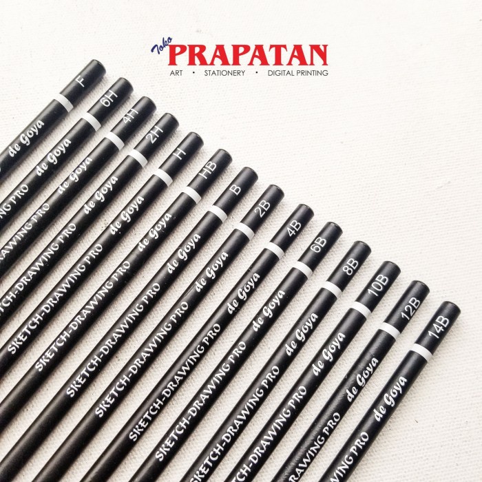 

De Goya Drawing Pencil / Sketch Drawing Pro 6H-14B - F RTO27