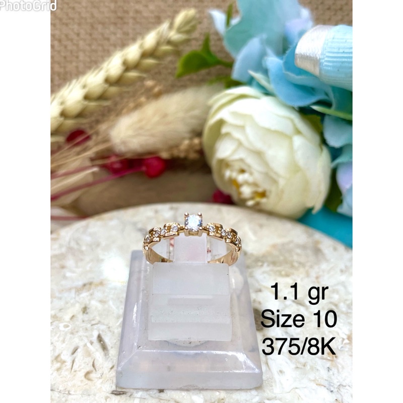 Cincin model mata ac 3165 - 1.15Kuning 375/8K
