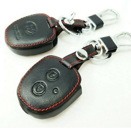 [COD] Leather Key Cover/Sarung Kunci Kulit All New Avanza Xenia Veloz 2016 / Perlengkapan Variasi Mo