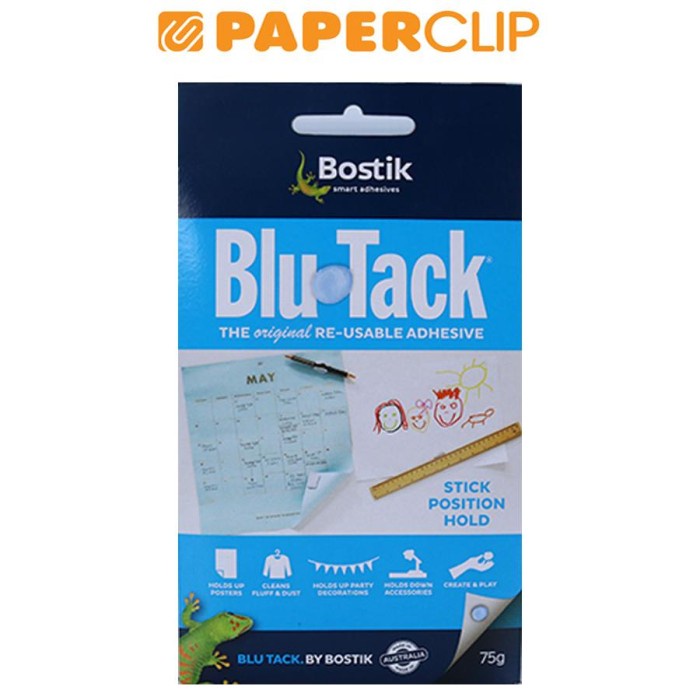 

Code0B6 Lem Bostik Blu Tack White 75G
