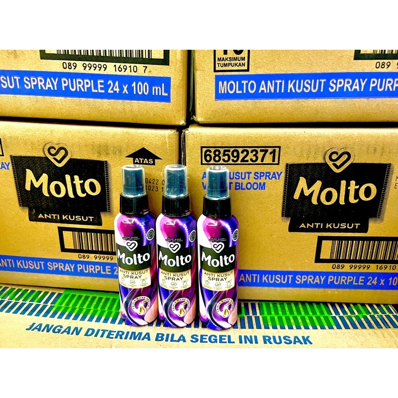 Molto Anti Kusut Spray 100ml Pengharum Pewangi Pakaian 100 ml Anti Kusut Instant Semprot