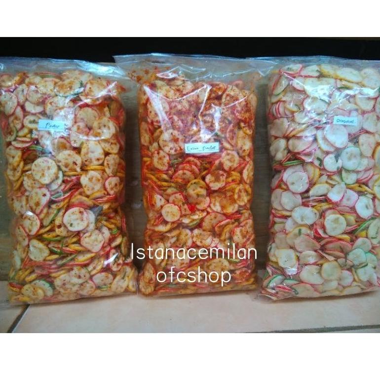 

BEST SELLER 500gr SEBRING/KERUPUK/SEBLAK KERING PEDAS/BANTET DAUN JERUK ❅ 852