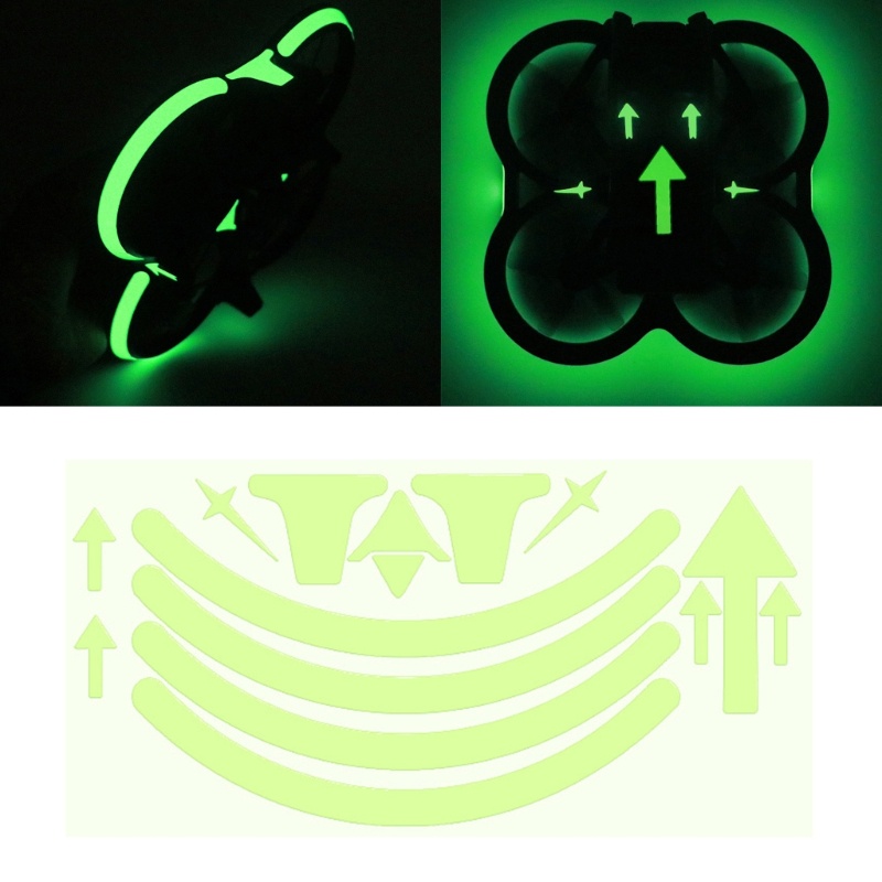 Zzz Stiker Reflektif Luminous Anti Air Untuk Drone Avata