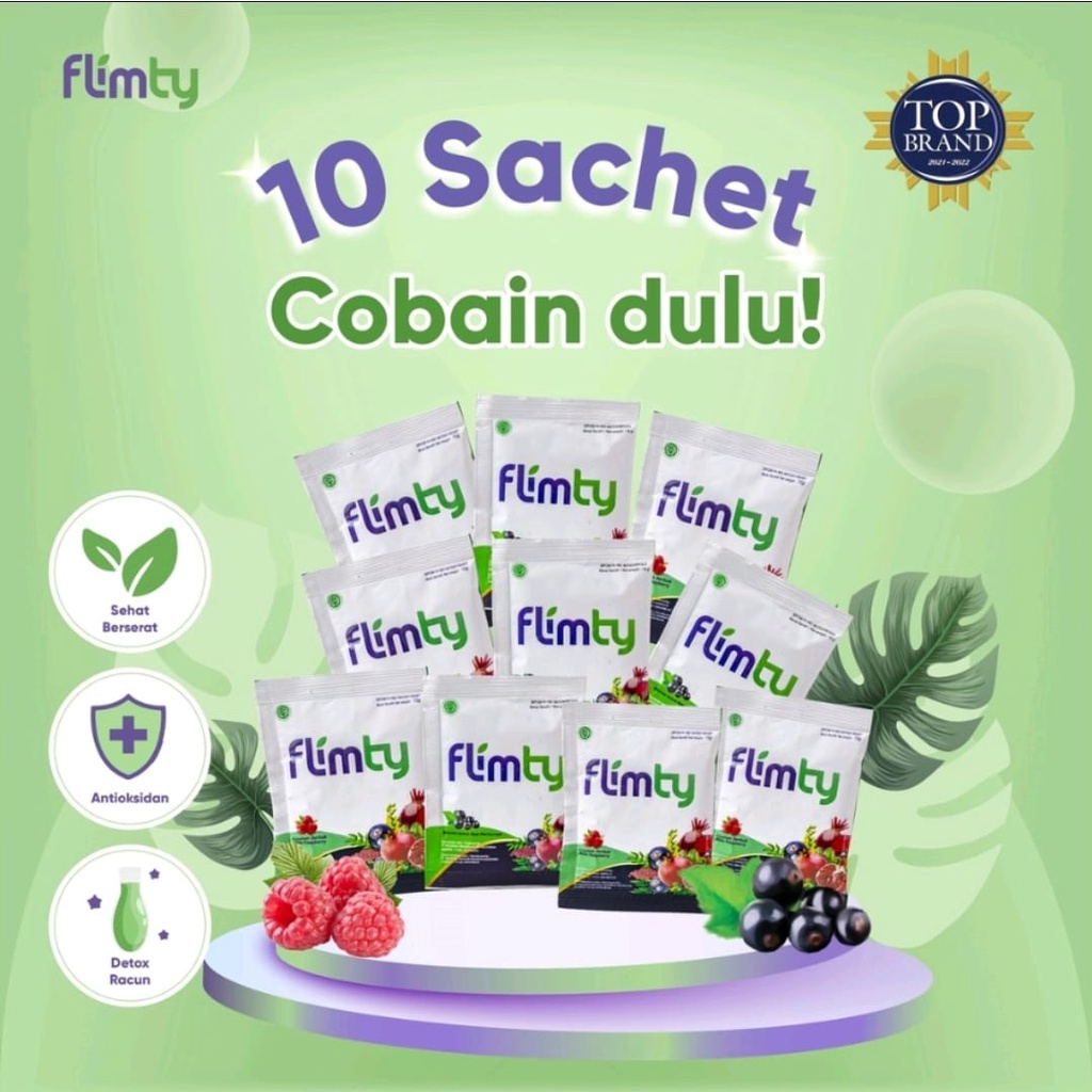 

FLIMTY FIBER MINUMAN DIET ISI 10 SACHET