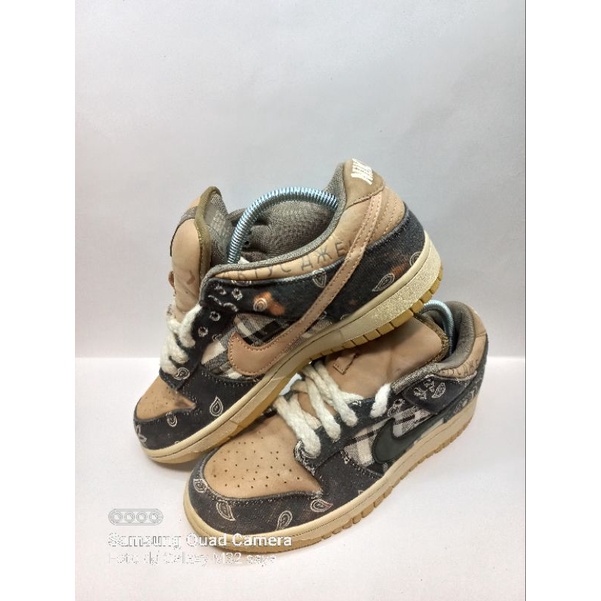 Sb Dunk X Travis Scott ||"Second Shoes"