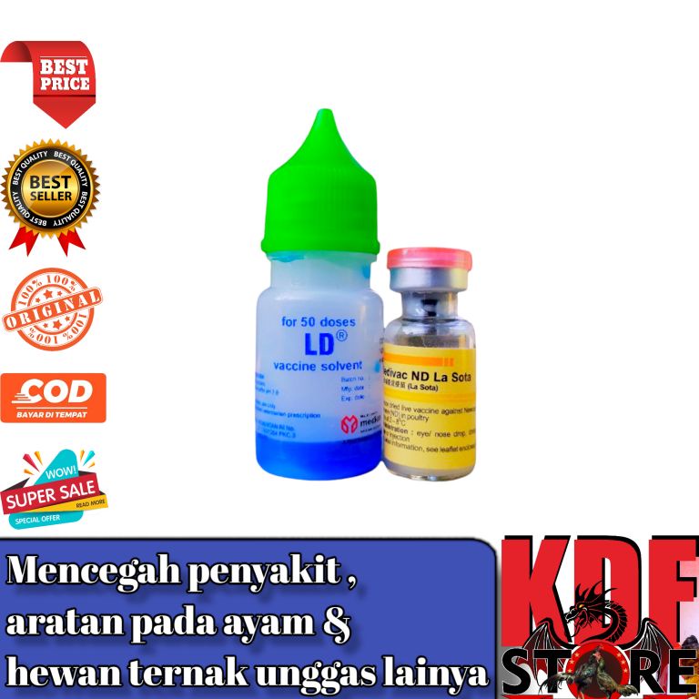 VAKSIN MEDIVAC ND LA SOTA LD 50 - Dosis 50