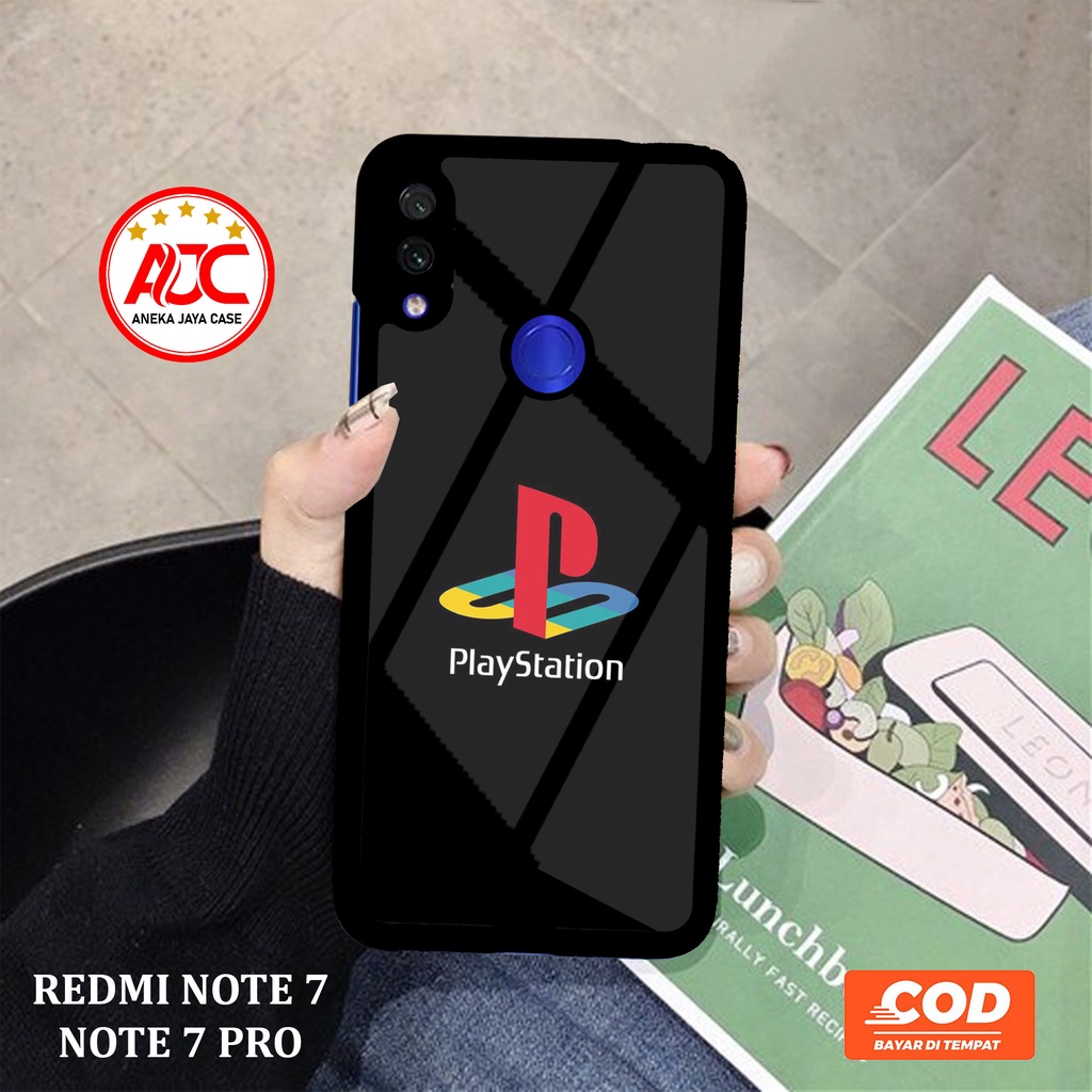 Case REDMI NOTE 7 NOTE 7 PRO Casing REDMI NOTE 7 NOTE 7 PRO Motif PS LOGO Aneka case Casing Case hp 