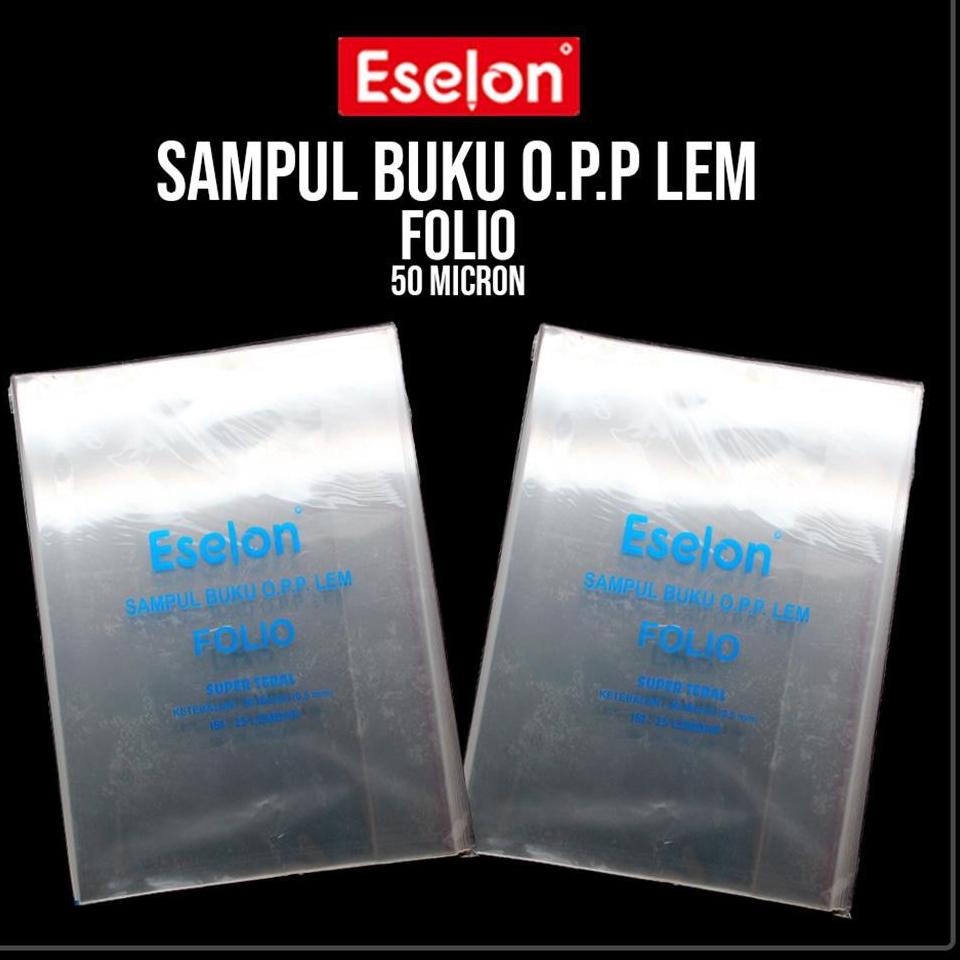 

㊔ Sampul buku Eselon OPP Folio 50 micron / Sampul Eselon そ