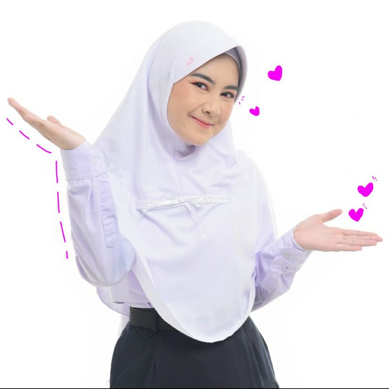 kerudung sekolah Rabbani Kalia / krd kalia rabbani
