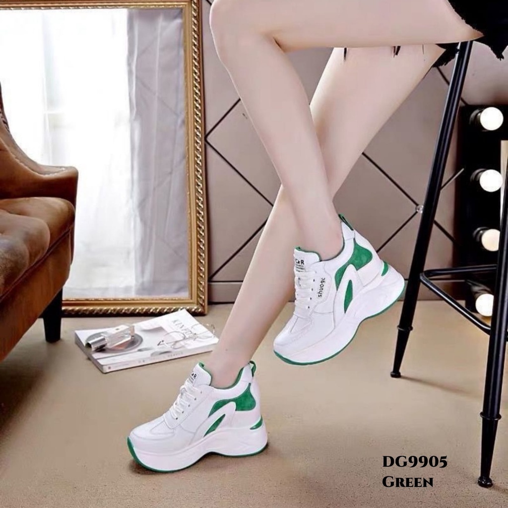 PRF Sneakers High Wedges Fashion Korea DG9905