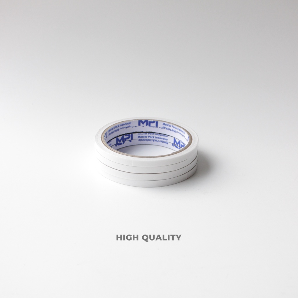 Double Tape MPI 6mm - Double Tape Kertas MPI 6mm