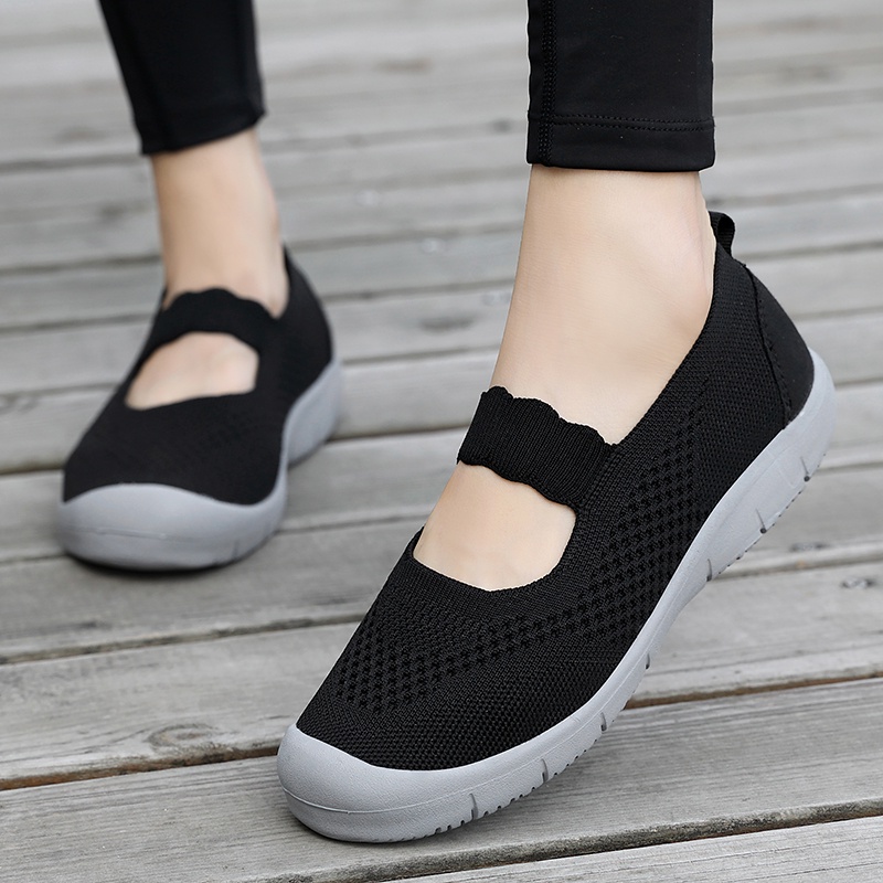 FOKU Sepatu Sneakers Wanita Kasual Sepatu Wanita Terbaru Bernapas