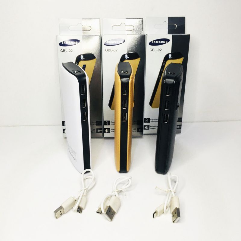 Power Bank Samsung GBL-02 19900 MAH 3 Output USB Port Power Bank