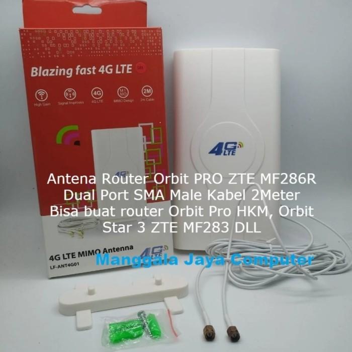 Antena Router Orbit Pro ZTE MF286 Orbit Star 3 ZTE MF283 Dual Port SMA