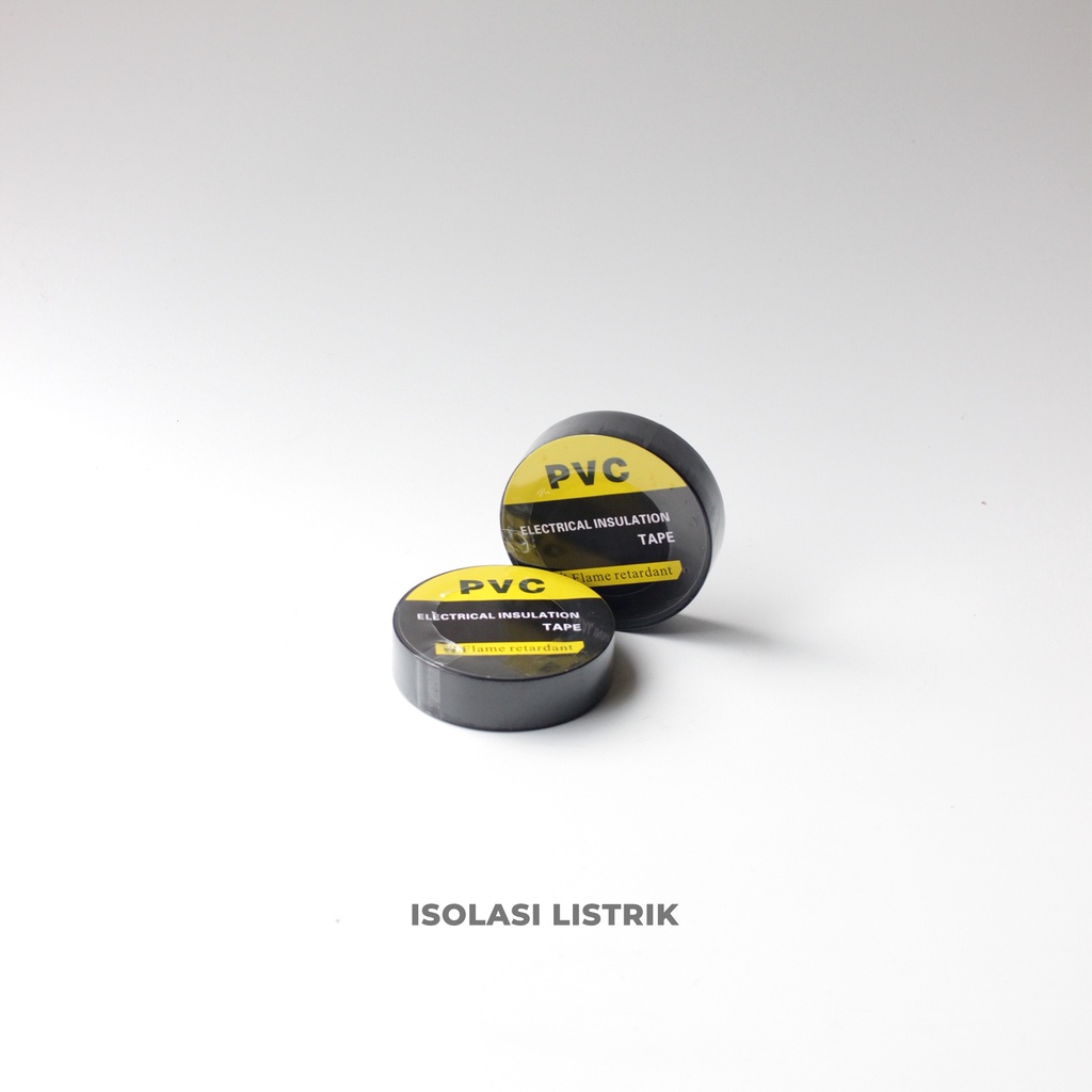 Isolasi Listrik - Electrical Tape - Isolasi Listrik Hitam Berkualitas