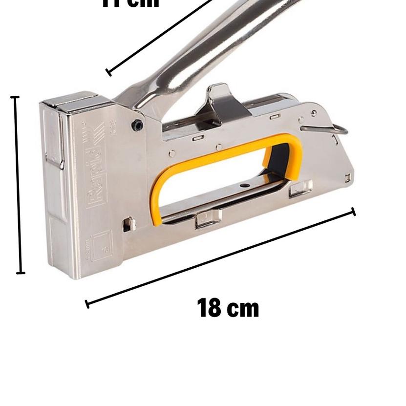 

EXCLUSIVE!Alat Staples Tembak Stapler Tembak Guntacker Kayu Jok Kulit Motor KUAT Steples Stepler Hekter 3in1 4 6 8 mm|KD1