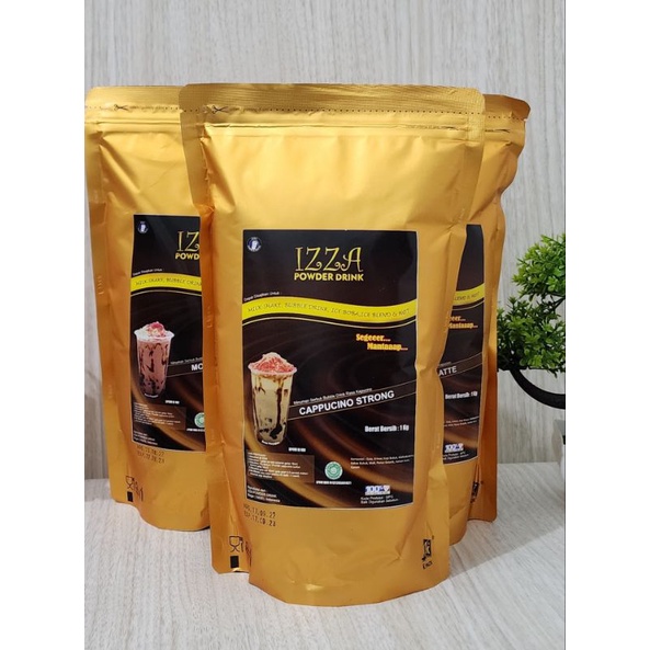 

izza serbuk minuman cappucino strong 1 kg