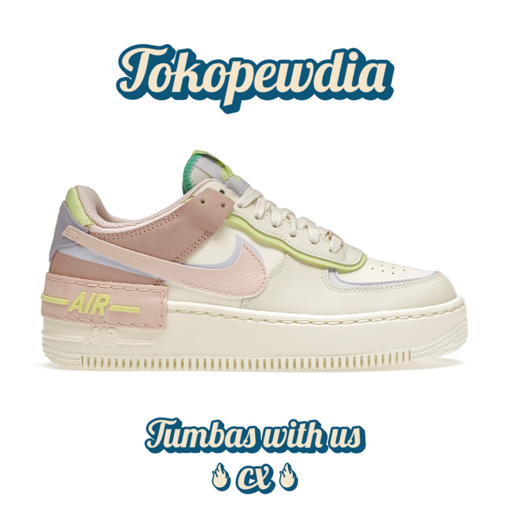 Nike Air Force 1 Shadow  Cashmere Pure Violet Pink Oxford Pale