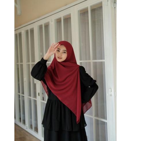 New Sale G.N.A.ID - JENNAIRA KHIMAR ZIPPER VERSI KE 3 (130*130)