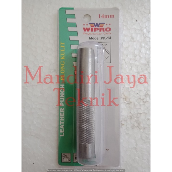 Plong Kulit Kertas Karet 14mm PK-14 WIPRO
