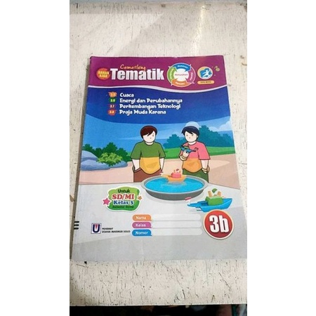 buku lks latihan soal tematik tema 5 6 7 8 kelas 3 semester 2